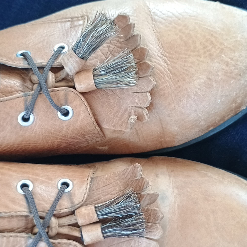 Ariat Jamie Kiltie tassel brogue Oxford shoes women’s size 8 - Picture 8 of 9